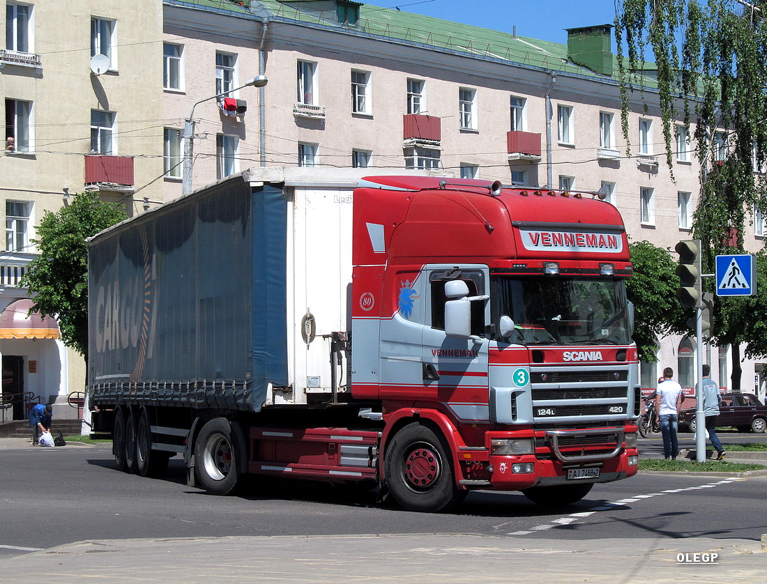 Витебская область, № АІ 7468-2 — Scania ('1996) R124L