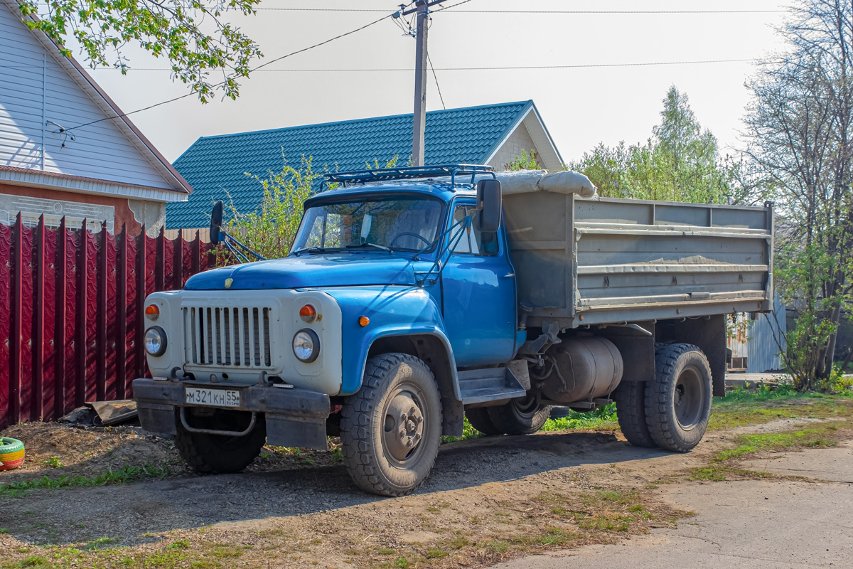 Омская область, № М 321 КН 55 — ГАЗ-53-14, ГАЗ-53-14-01