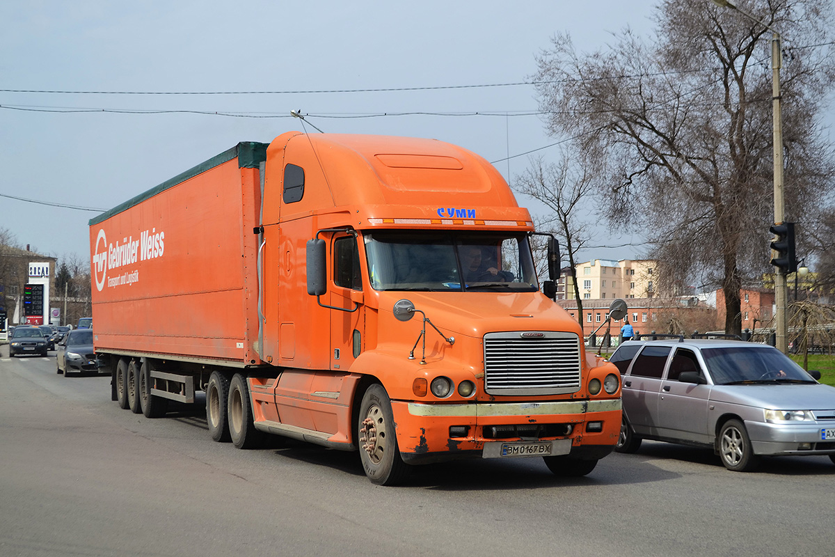 Сумская область, № ВМ 0167 ВХ — Freightliner Century Class