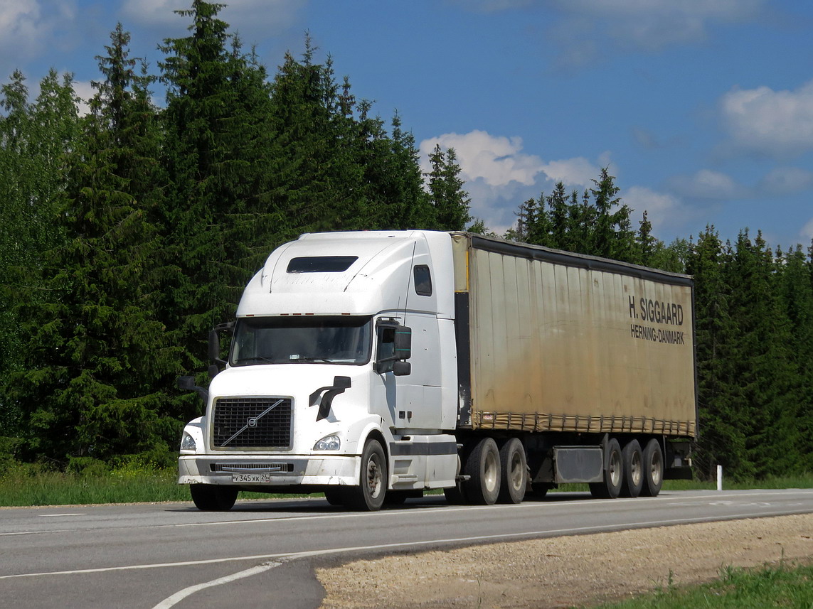 Ставропольский край, № У 345 ХК 26 — Volvo VNL670