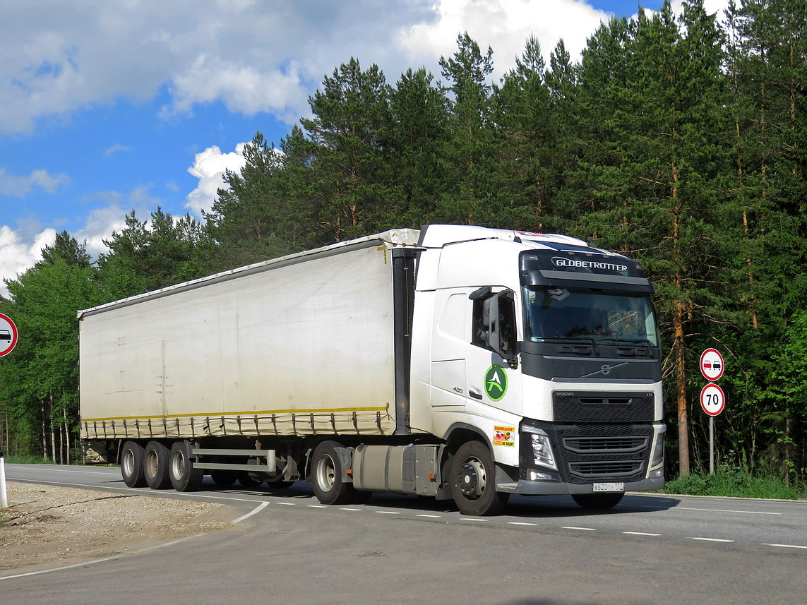 Москва, № Х 620 ТУ 777 — Volvo ('2012) FH.420