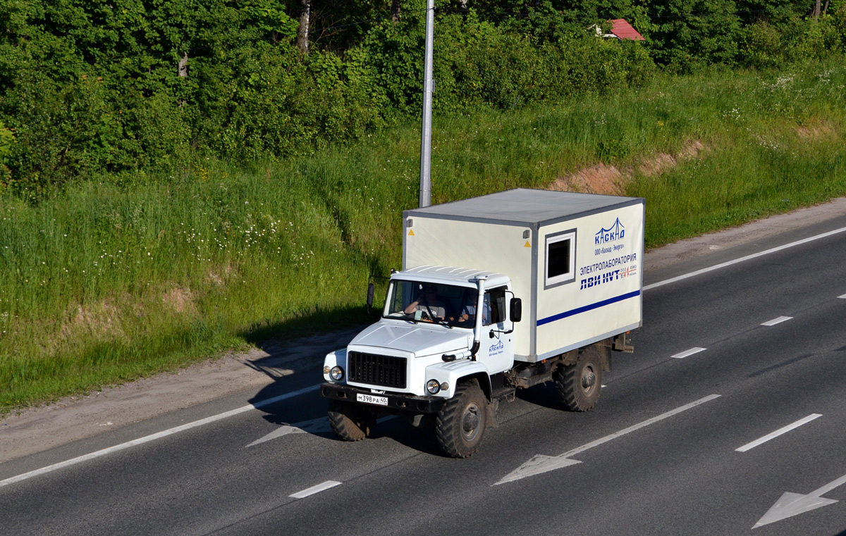 Калужская область, № М 398 РА 40 — ГАЗ-3308 «Садко»