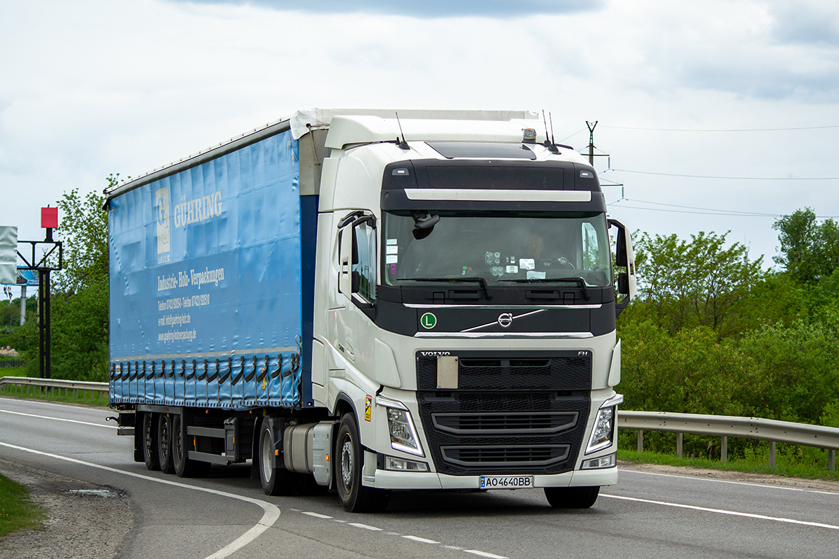 Закарпатская область, № АО 4640 ВВ — Volvo ('2012) FH.500