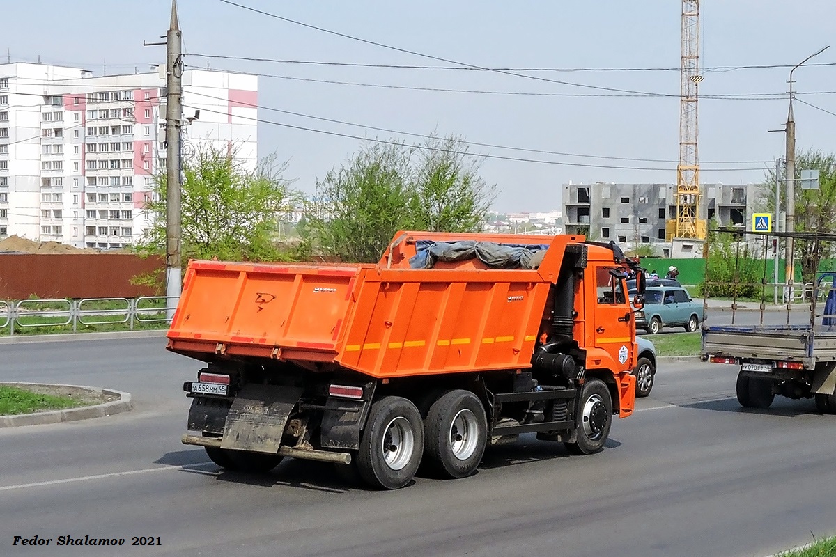 Курганская область, № А 658 ММ 45 — КамАЗ-65115-A5