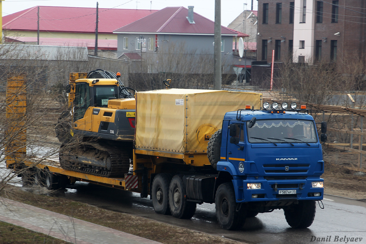 Ненецкий автономный округ, № Р 587 АР 11 — КамАЗ-65221-43 [652214]