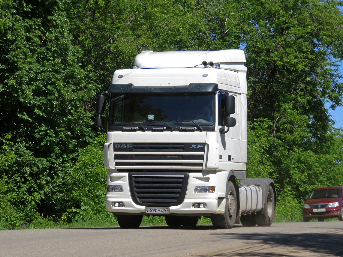 Кировская область, № С 590 УА 43 — DAF XF105 FT