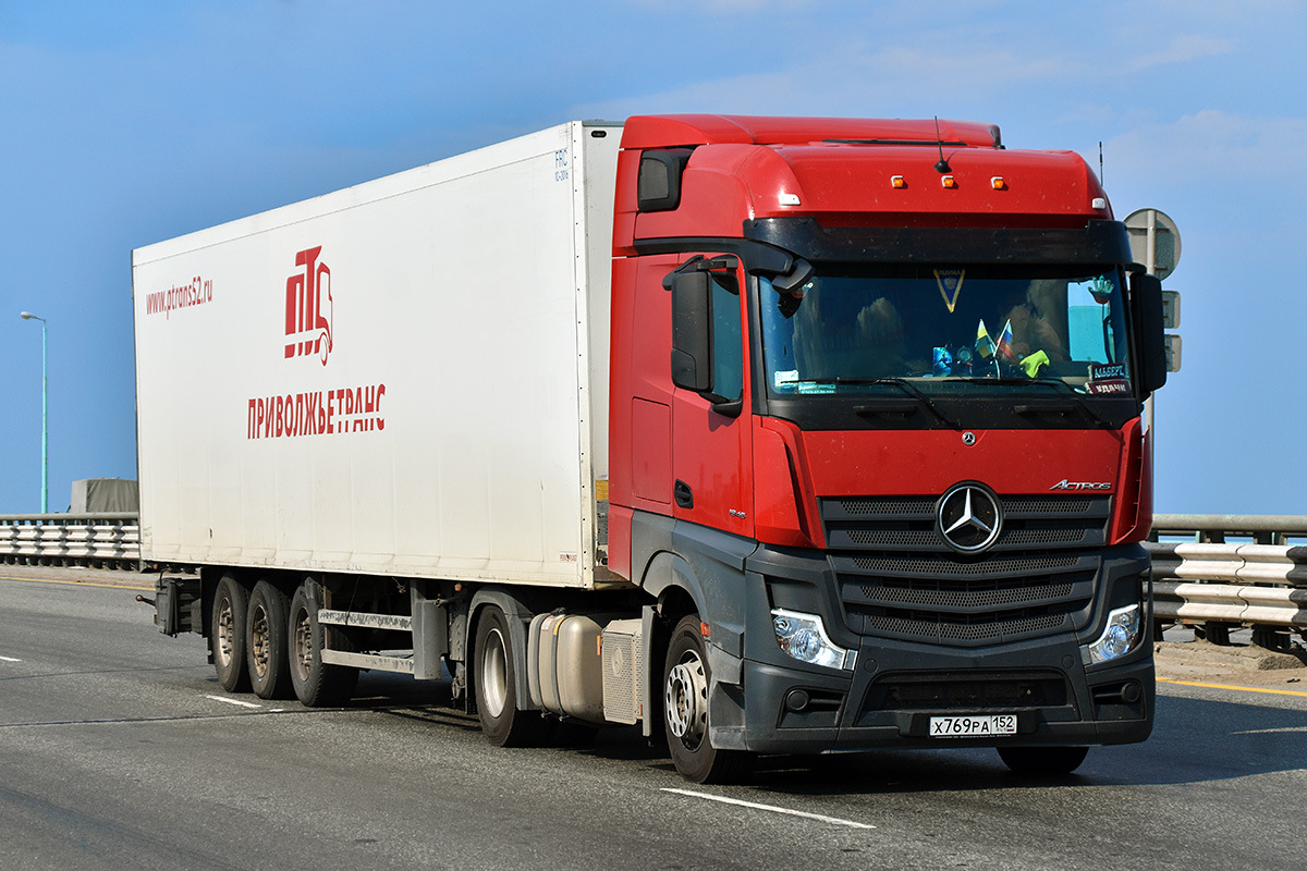 Нижегородская область, № Х 769 РА 152 — Mercedes-Benz Actros '18 1845 [Z9M]