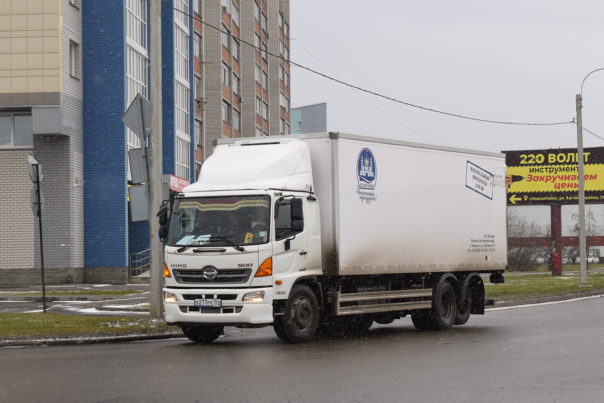 Алтайский край, № Е 277 РК 154 — Hino 500