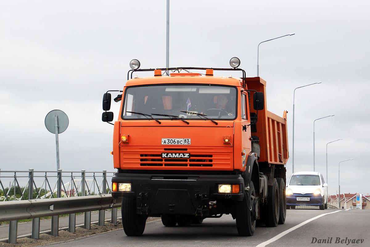 Ненецкий автономный округ, № А 306 ВС 83 — КамАЗ-65111-15 [65111R]