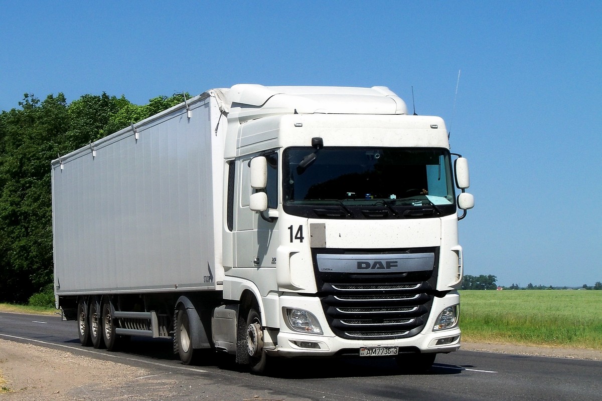 Гомельская область, № 14 — DAF XF Euro6 FT