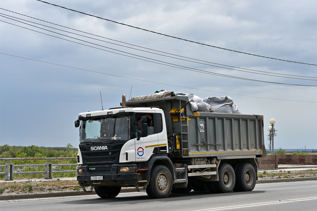 Чувашия, № Е 338 ТМ 21 — Scania ('2011) P400