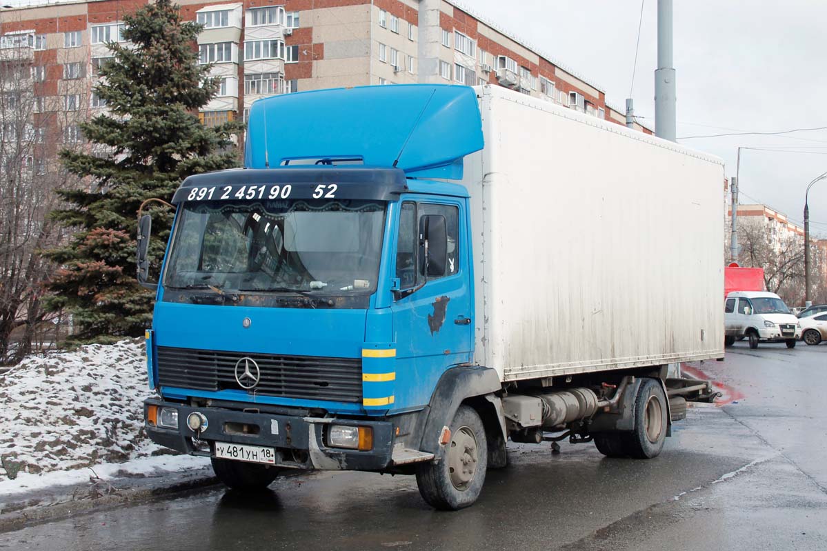 Удмуртия, № У 481 УН 18 — Mercedes-Benz LK 814