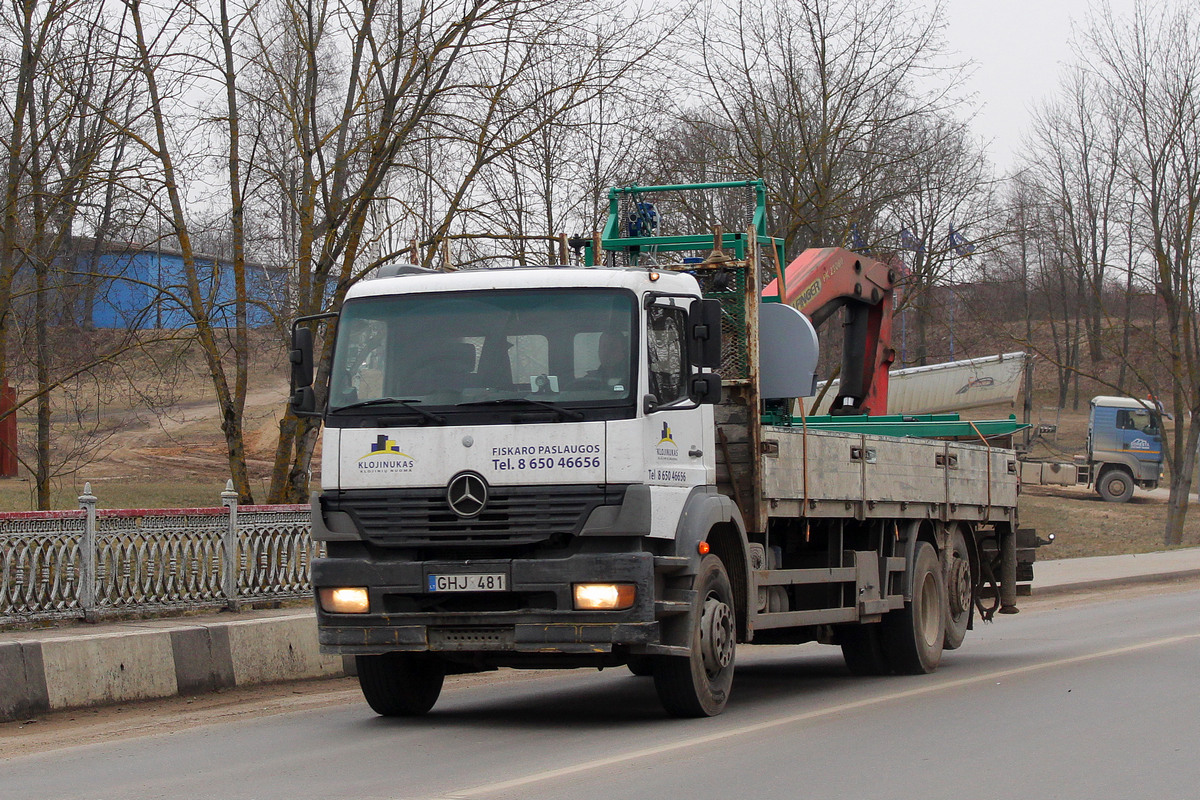 Литва, № GHJ 481 — Mercedes-Benz Atego 2528