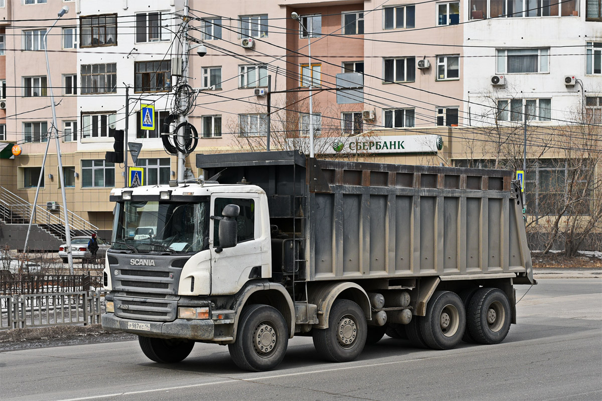 Саха (Якутия), № Р 987 КС 14 — Scania ('2004) P420