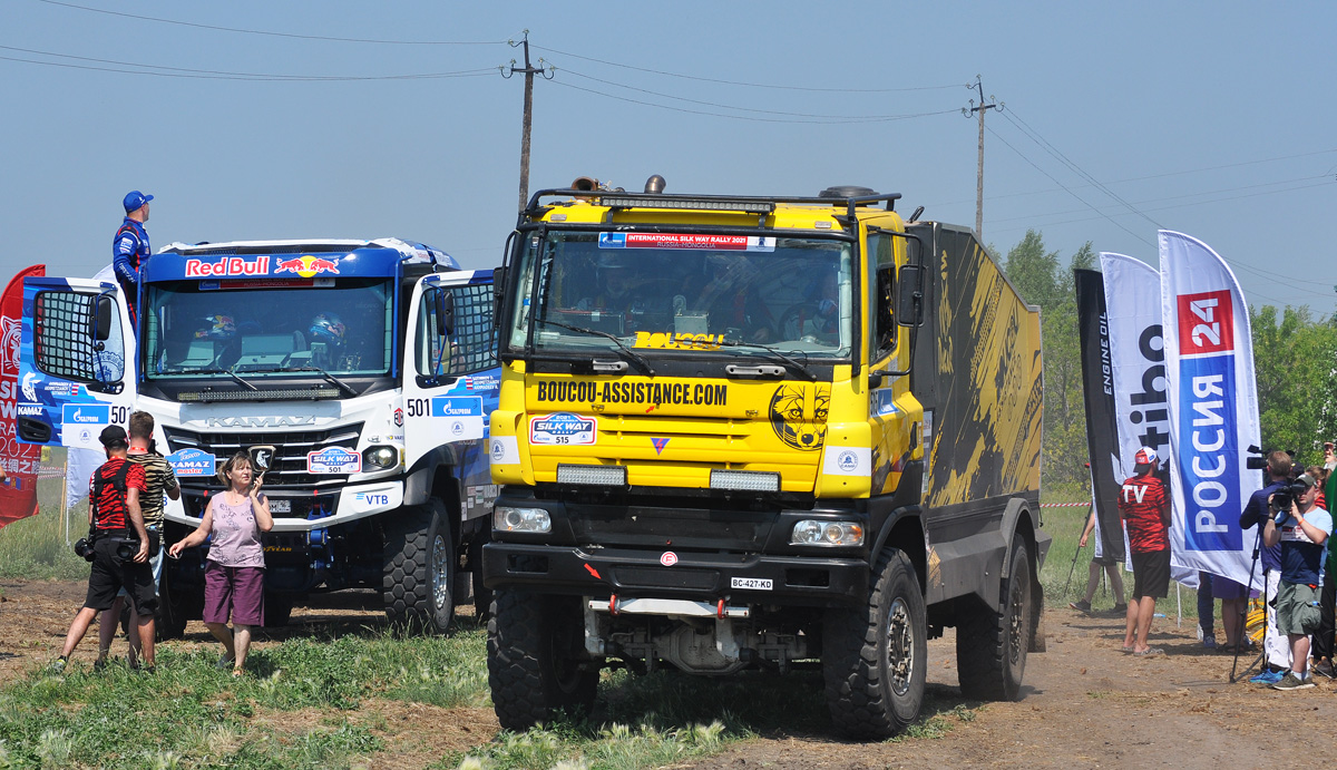 Франция, № BC-427-KD — DAF (общая модель); Ралли Шёлковый Путь (Омская область)