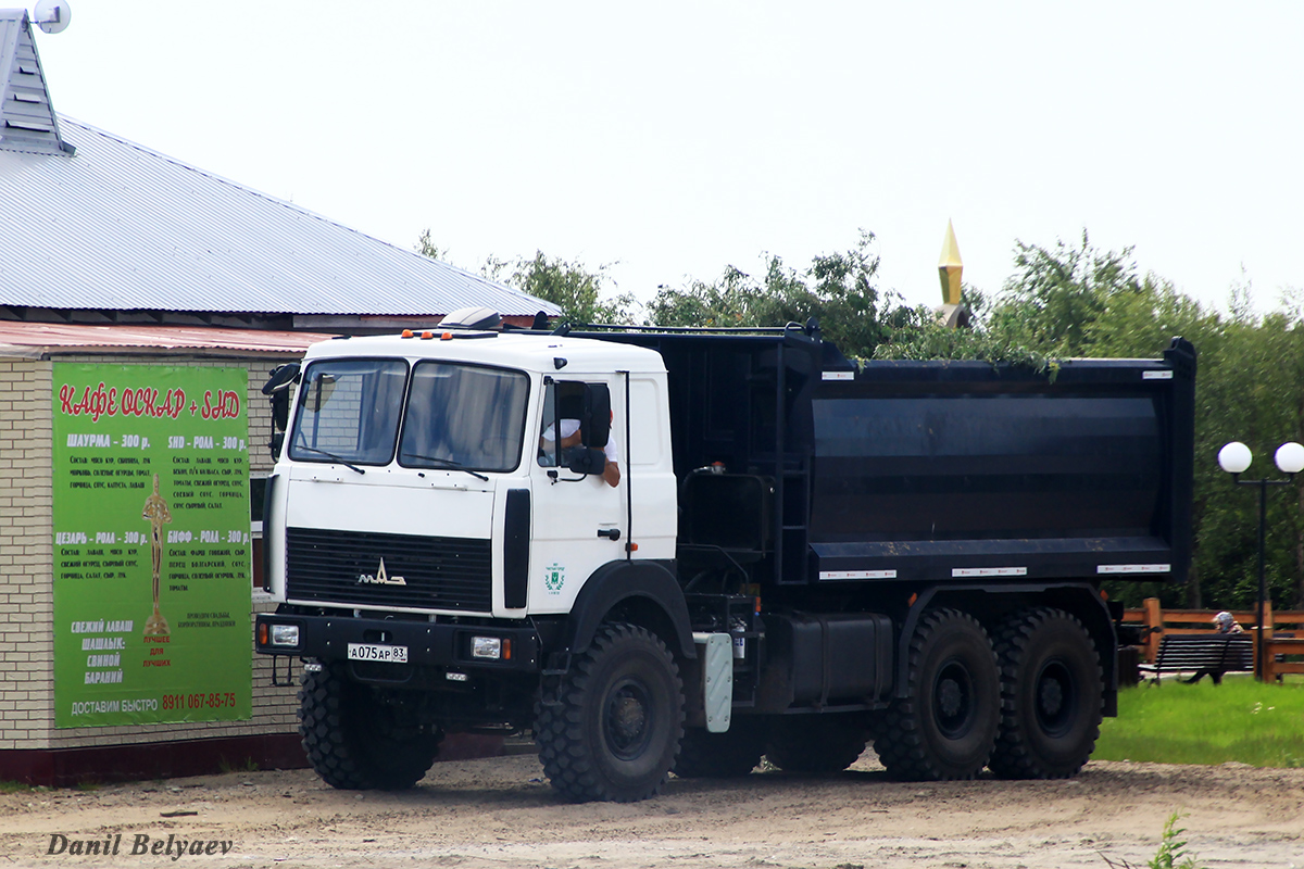 Ненецкий автономный округ, № А 075 АР 83 — МАЗ-6317F9