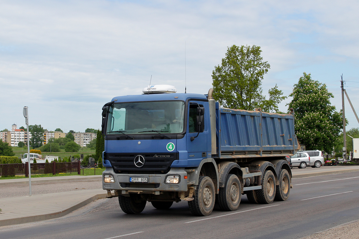 Литва, № DRR 805 — Mercedes-Benz Actros ('2003) 4146