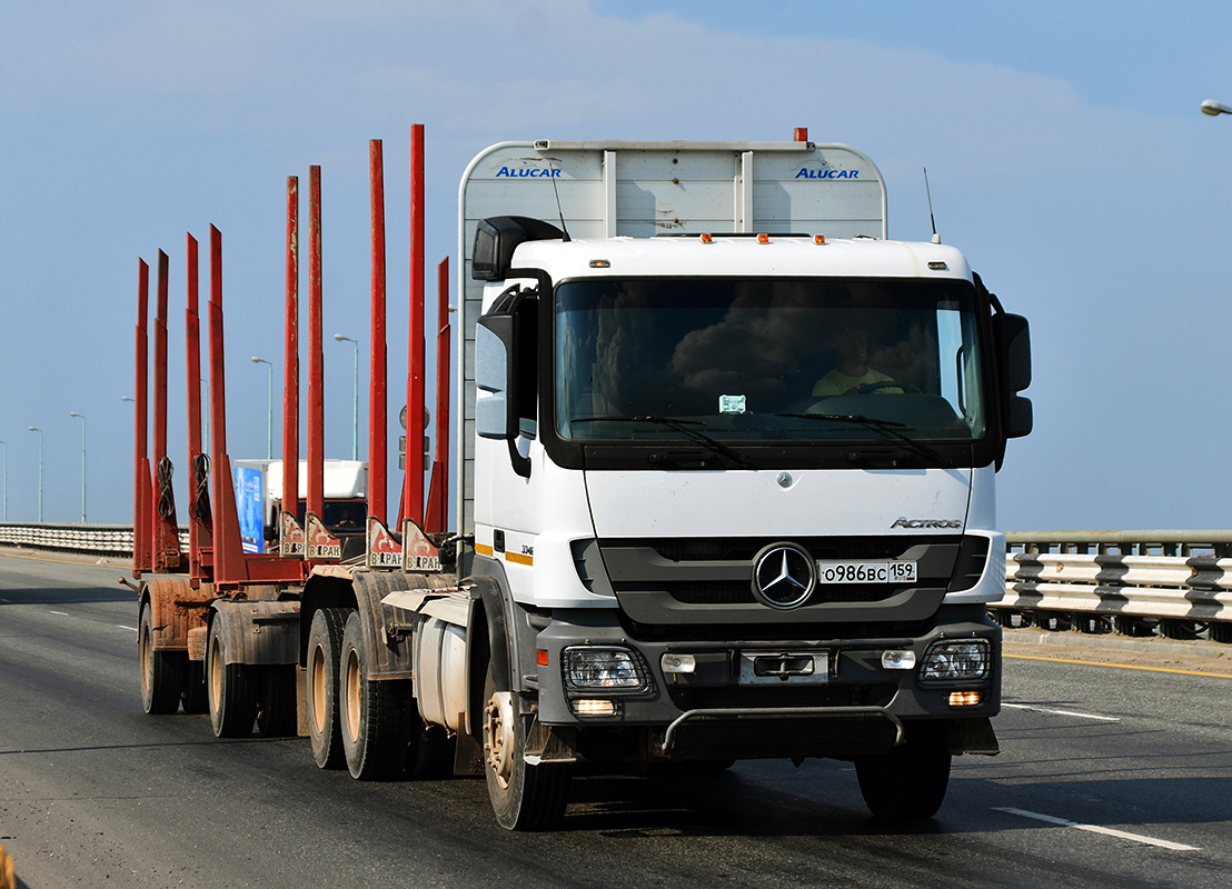 Пермский край, № О 986 ВС 159 — Mercedes-Benz Actros '09 3346 [Z9M]