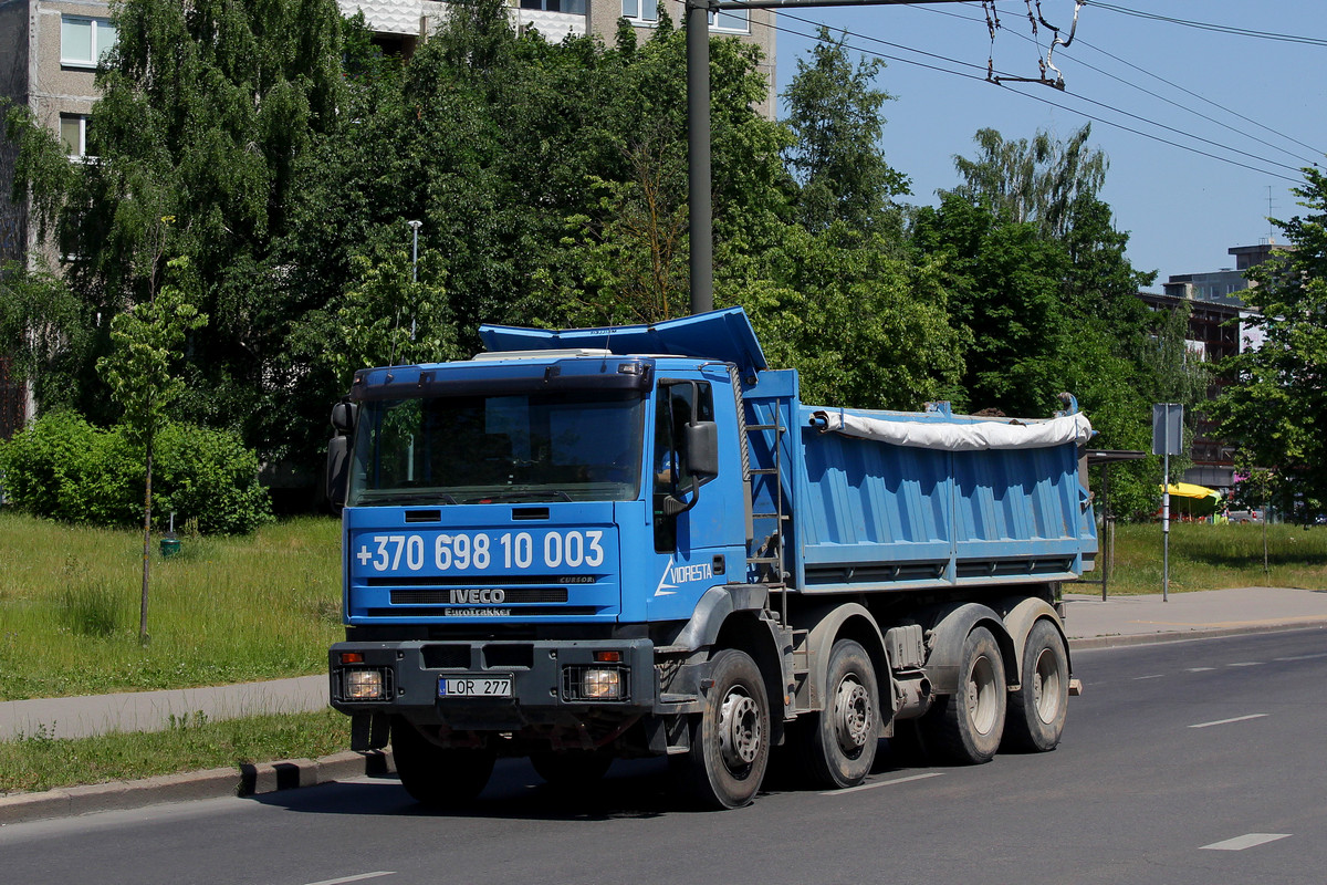 Литва, № LOR 277 — IVECO EuroTrakker