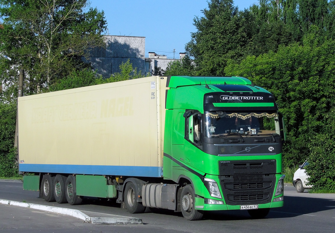 Псковская область, № А 456 ВЕ 67 — Volvo ('2012) FH.460