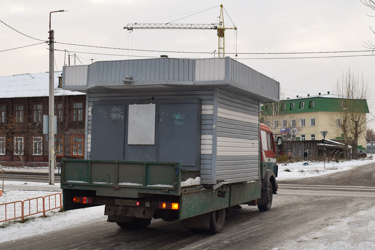 Алтайский край, № О 922 ТВ 22 — Mercedes-Benz NG (общ. мод.)