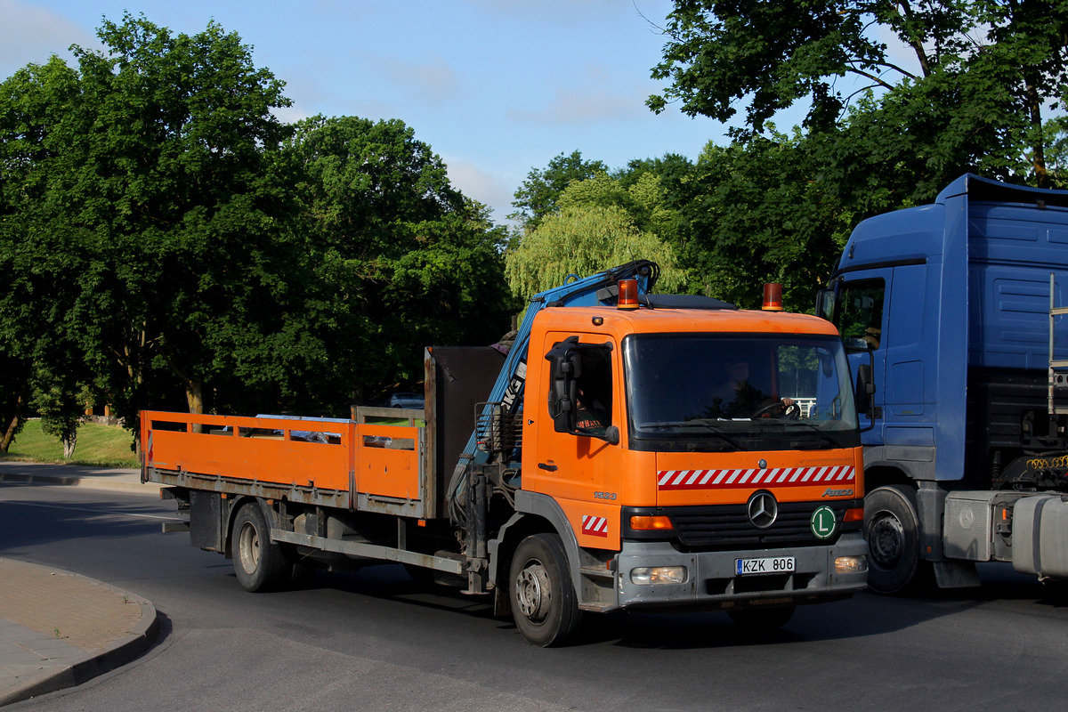 Литва, № KZK 806 — Mercedes-Benz Atego 1523