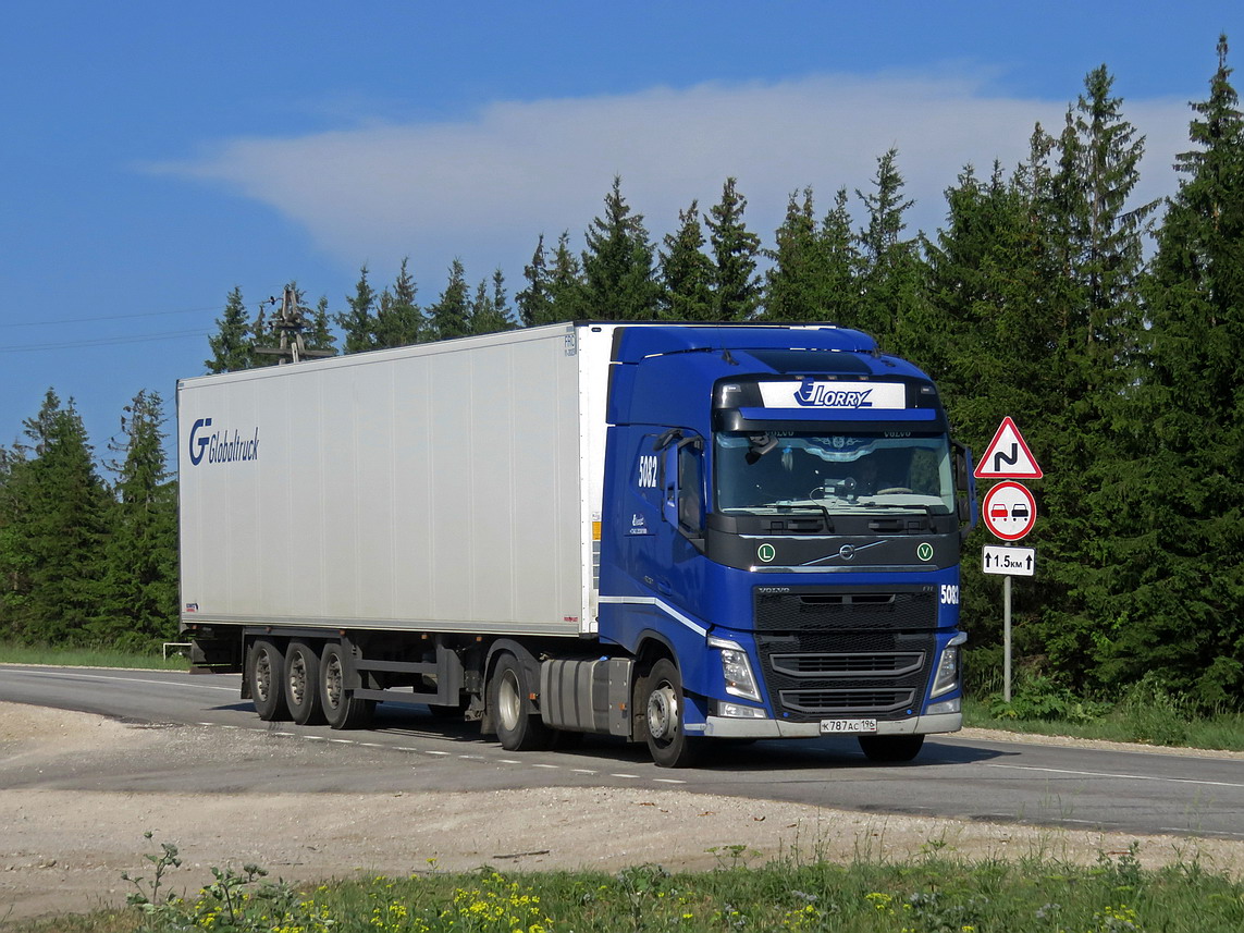 Свердловская область, № 5082 — Volvo ('2012) FH.420 [X9P]