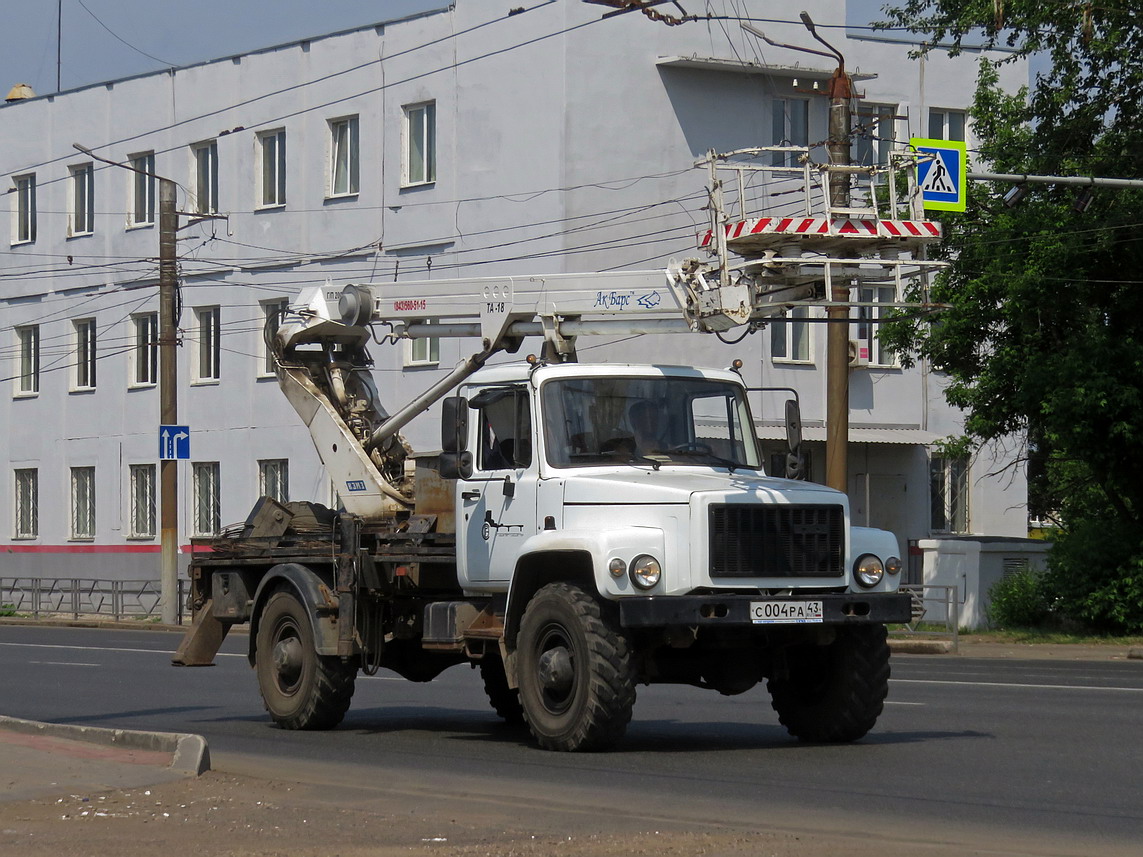 Кировская область, № С 004 РА 43 — ГАЗ-33081 «Садко»