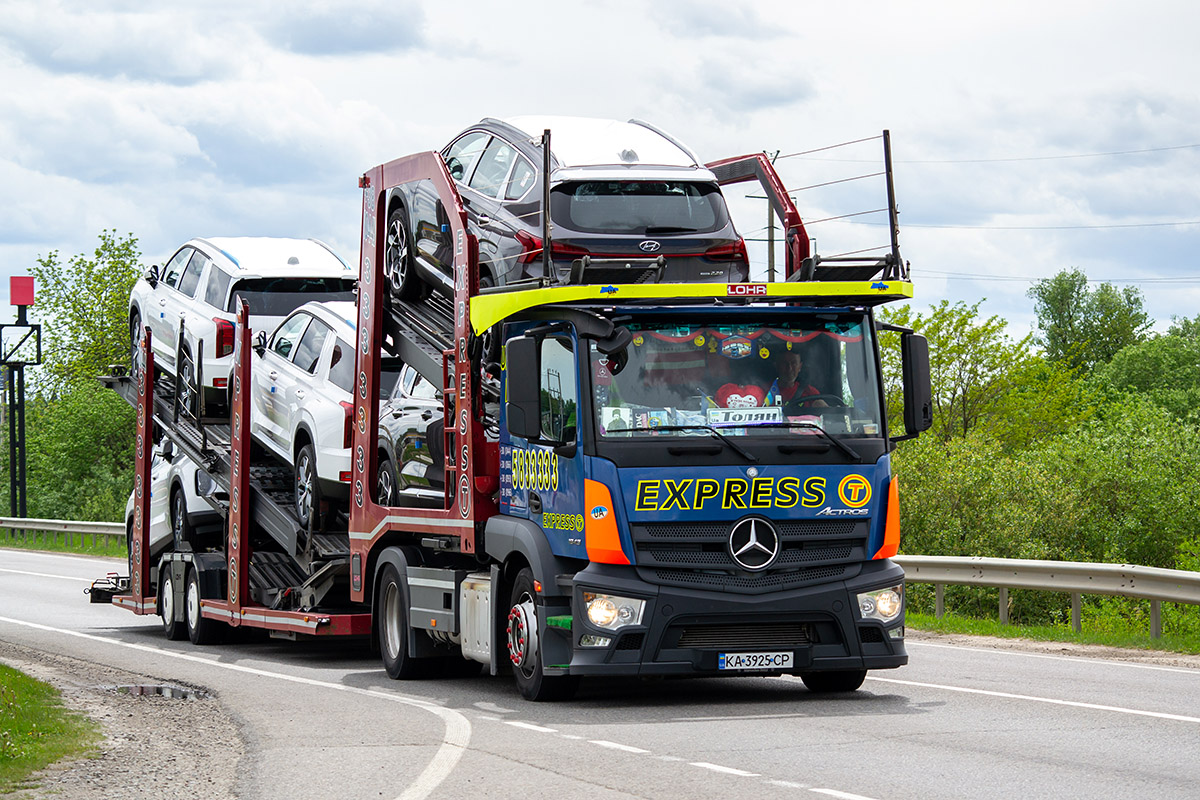 Киев, № КА 3925 СР — Mercedes-Benz Actros ('2011) 1843