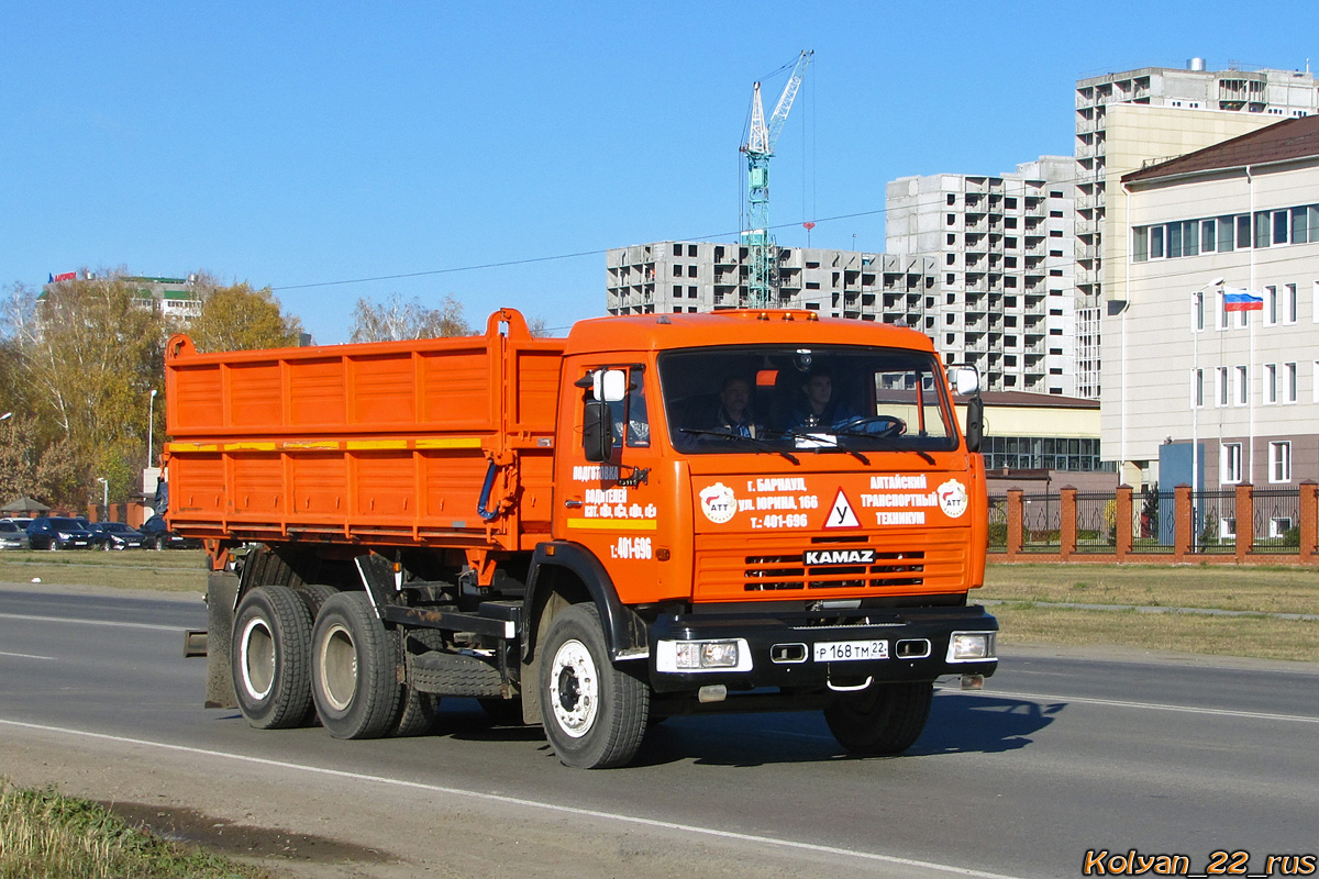 Алтайский край, № Р 168 ТМ 22 — КамАЗ-65115-15 [65115R]