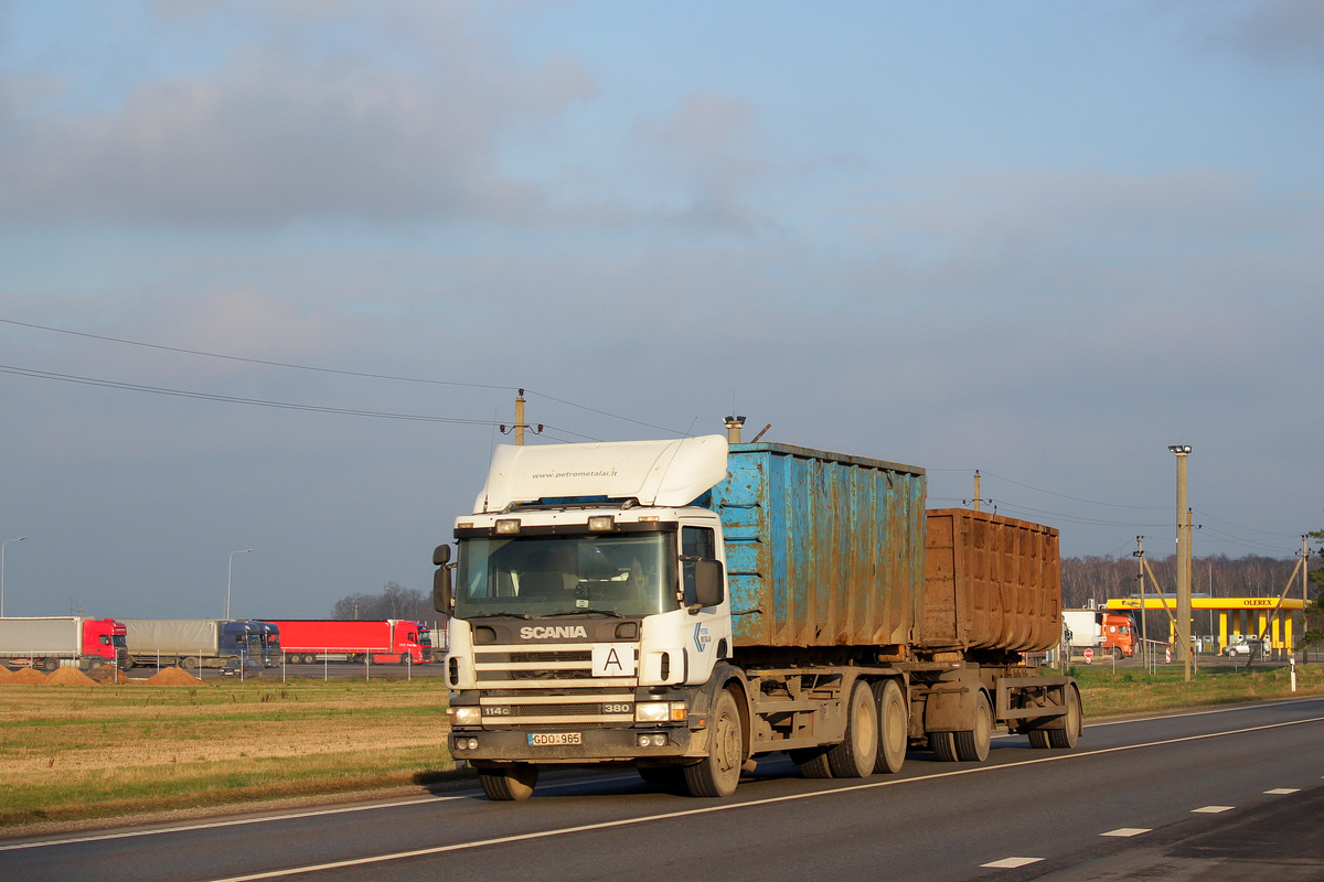 Литва, № GDO 965 — Scania ('1996) P114G