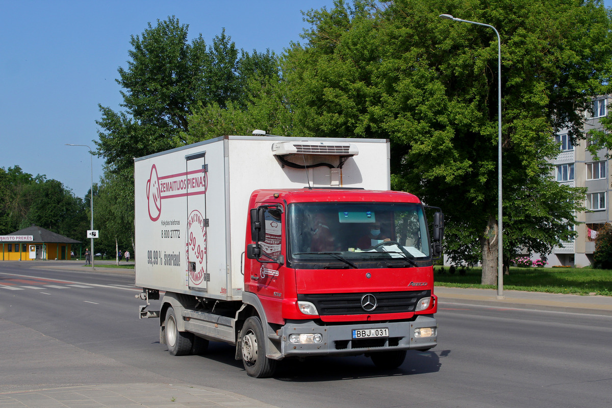 Литва, № BBJ 031 — Mercedes-Benz Atego 1218