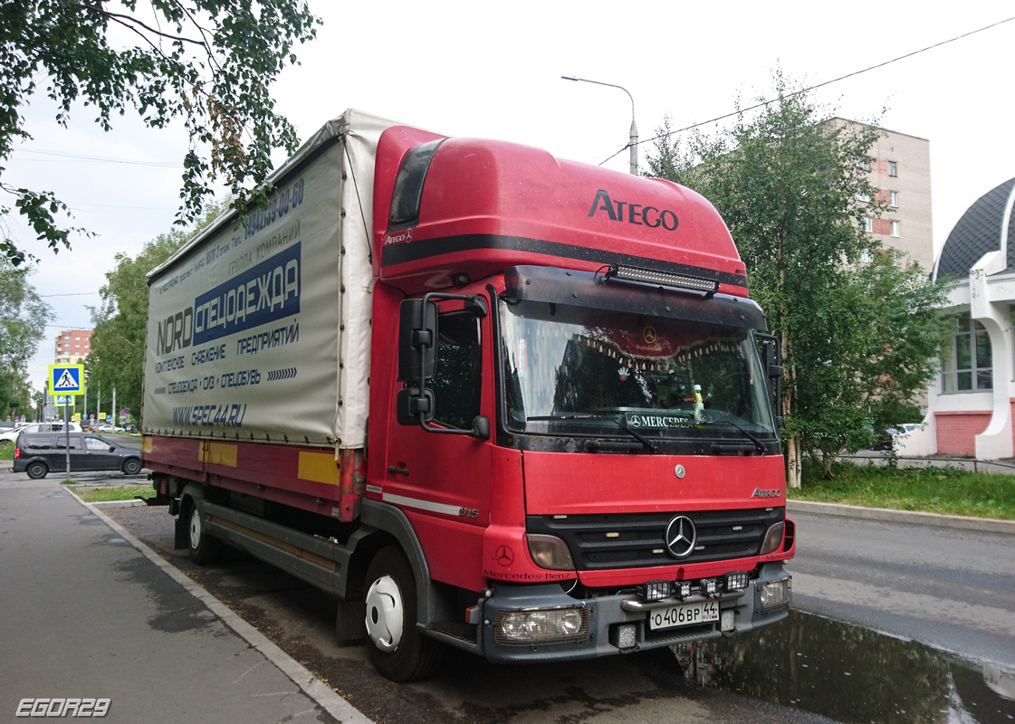 Архангельская область, № О 406 ВР 44 — Mercedes-Benz Atego 815