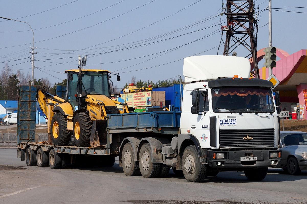 Ханты-Мансийский автоном.округ, № М 157 РЕ 86 — МАЗ-642205