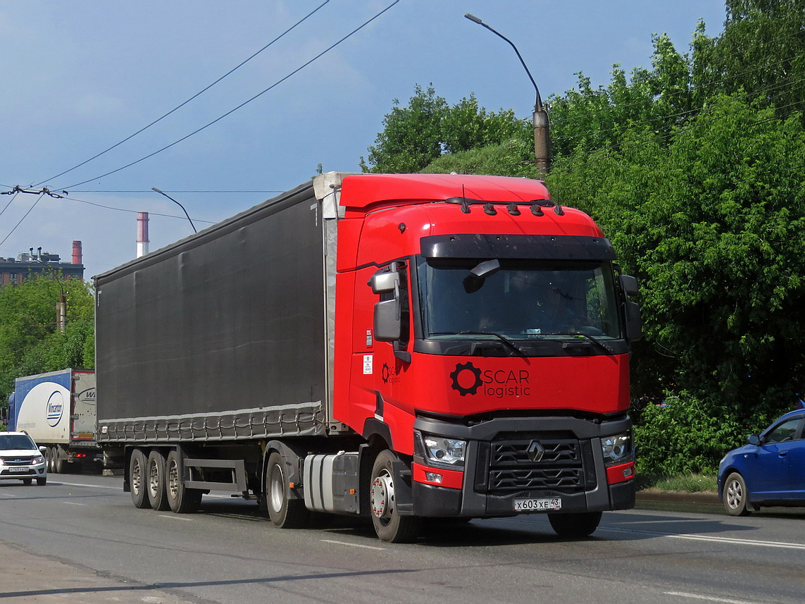 Кировская область, № Х 603 ХЕ 43 — Renault T-Series ('2013)