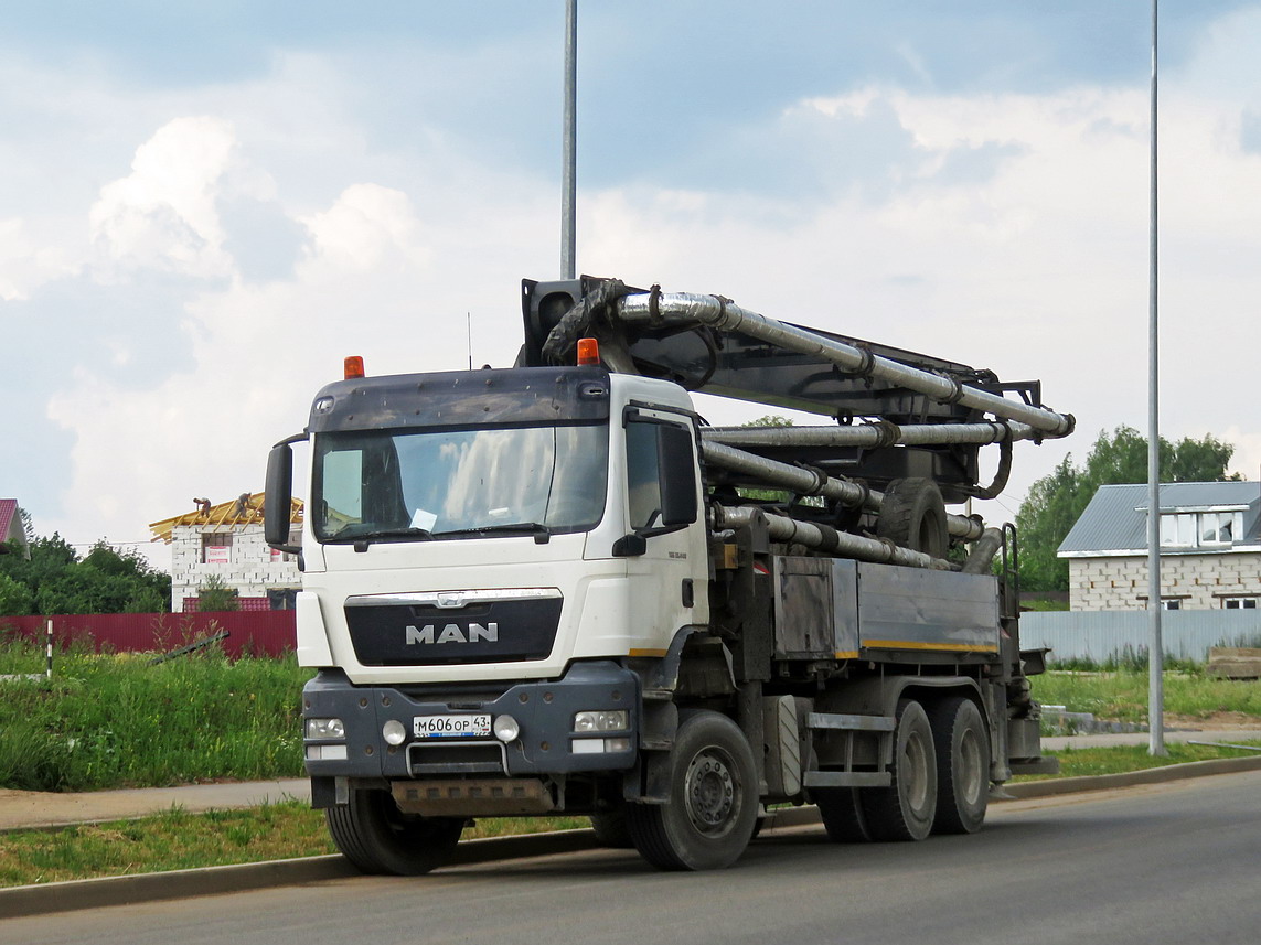 Кировская область, № М 606 ОР 43 — MAN TGS ('2007) 33.480