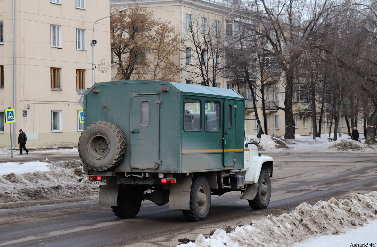 Красноярский край, № М 407 АХ 124 — ГАЗ-33081 «Садко»