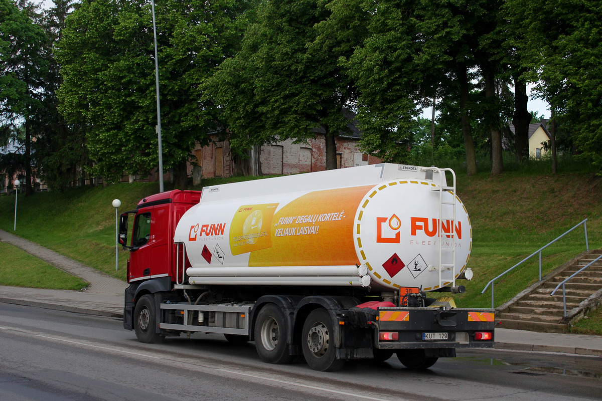 Литва, № KUT 129 — Mercedes-Benz Actros ('2011) 2545