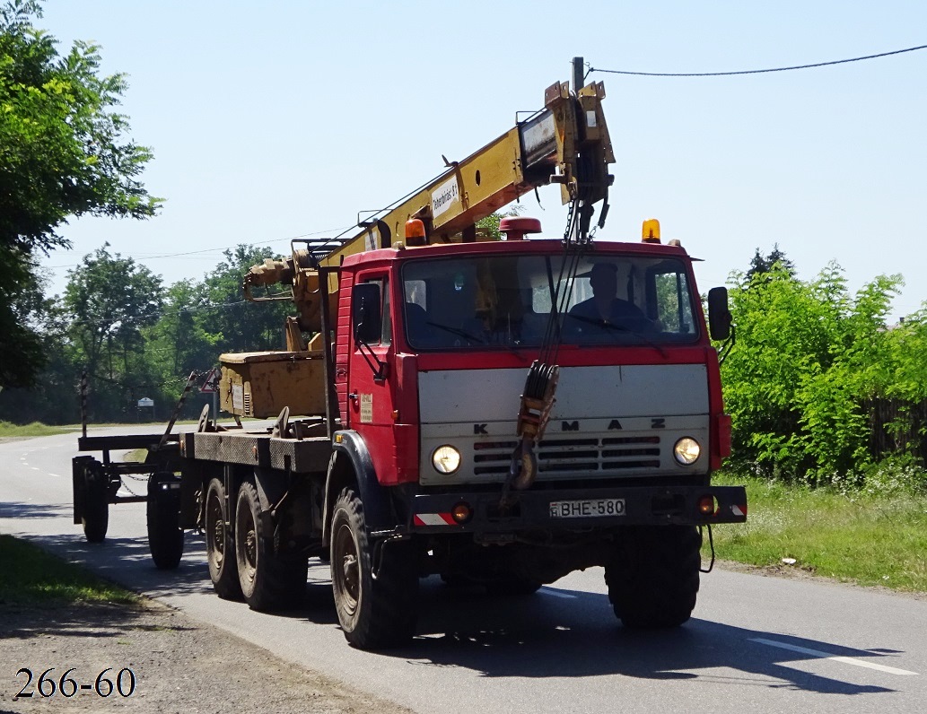 Венгрия, № BHE-580 — КамАЗ-4310