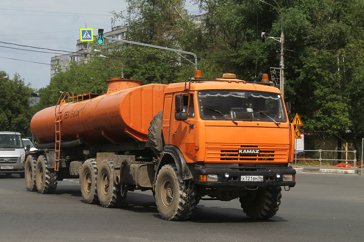 Оренбургская область, № Х 721 ВМ 56 — КамАЗ-44108-10 [44108K]