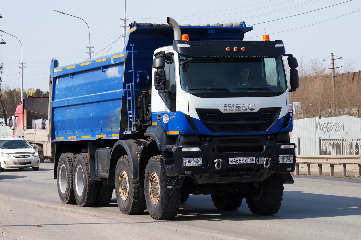 Ханты-Мансийский автоном.округ, № В 466 КХ 186 — IVECO-AMT Trakker ('2013)