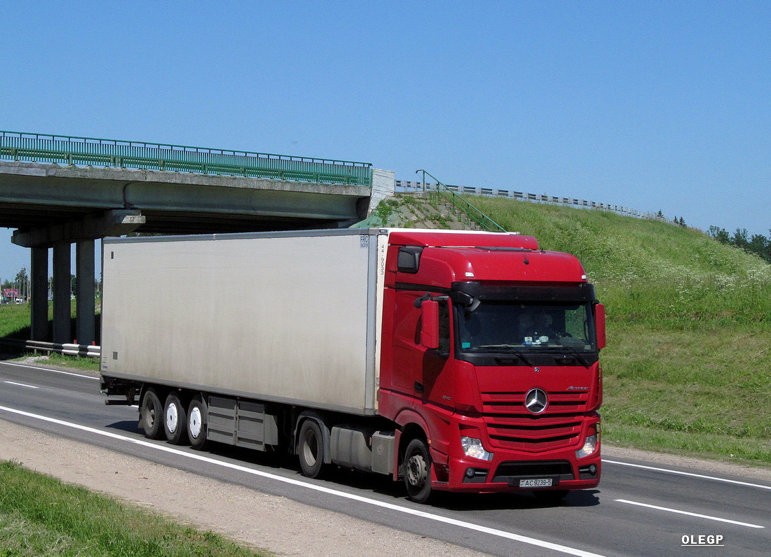 Минская область, № АС 9239-5 — Mercedes-Benz Actros ('2011) 1846