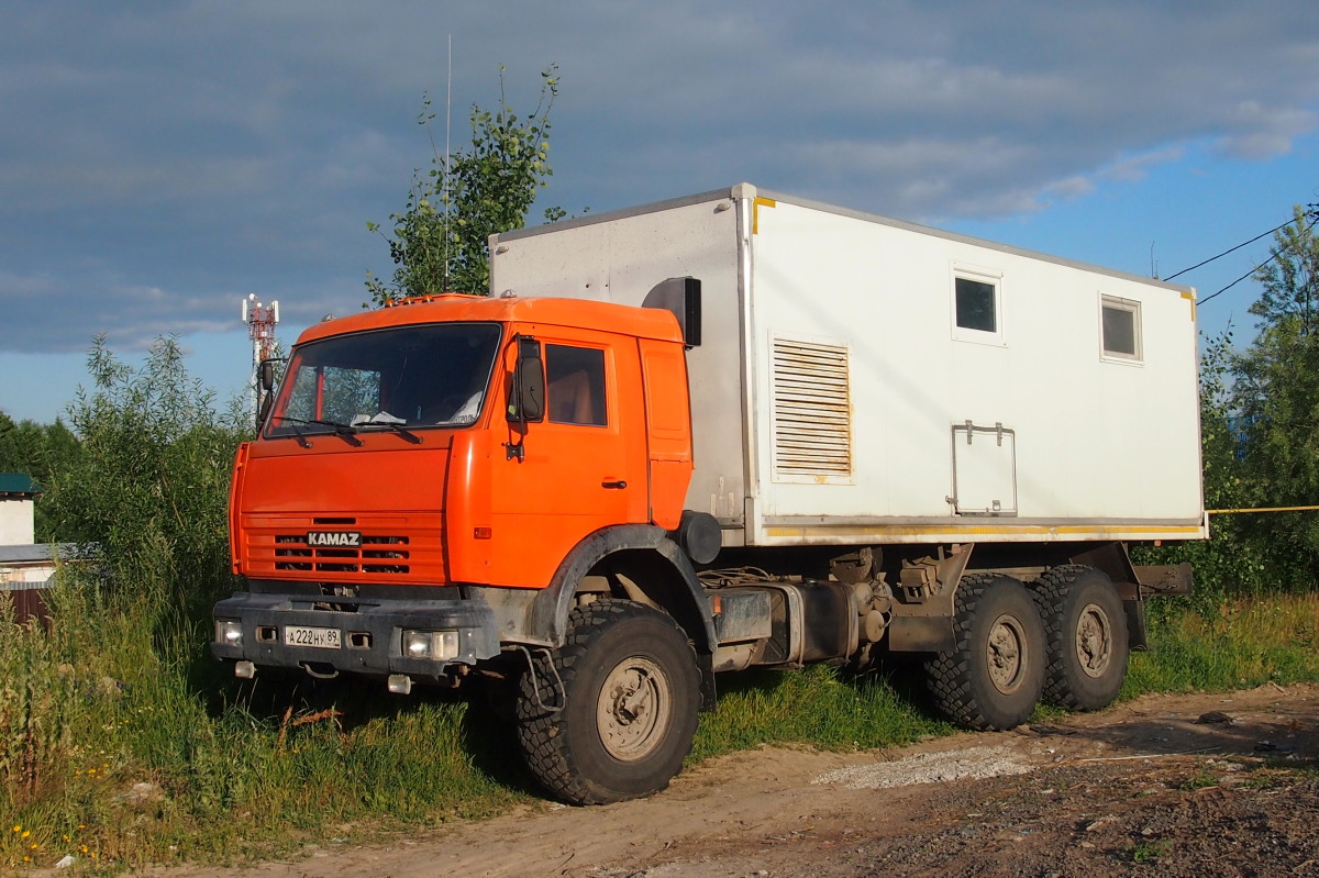 Ямало-Ненецкий автоном.округ, № А 222 НУ 89 — КамАЗ-43118-15 [43118R]