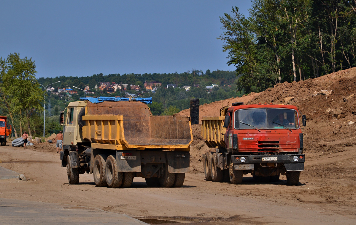 Калужская область, № Н 305 ЕЕ 40 — Tatra 815 S1; Калужская область, № К 681 ЕН 40 — Tatra 815-2 S1