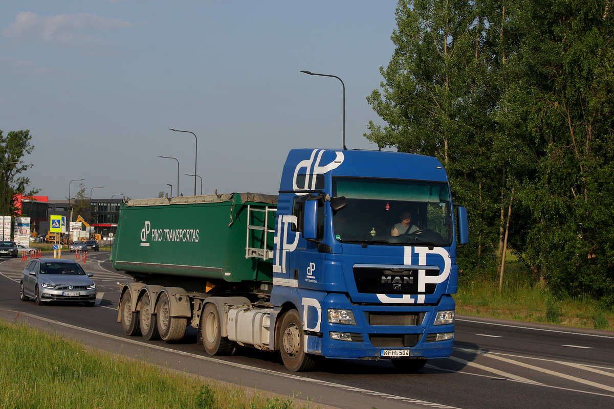 Литва, № KFH 504 — MAN TGX ('2007) 18.540