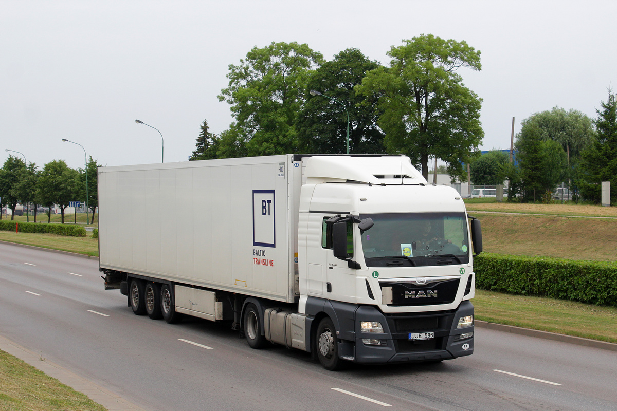 Литва, № JJE 596 — MAN TGX ('2012) 18.440