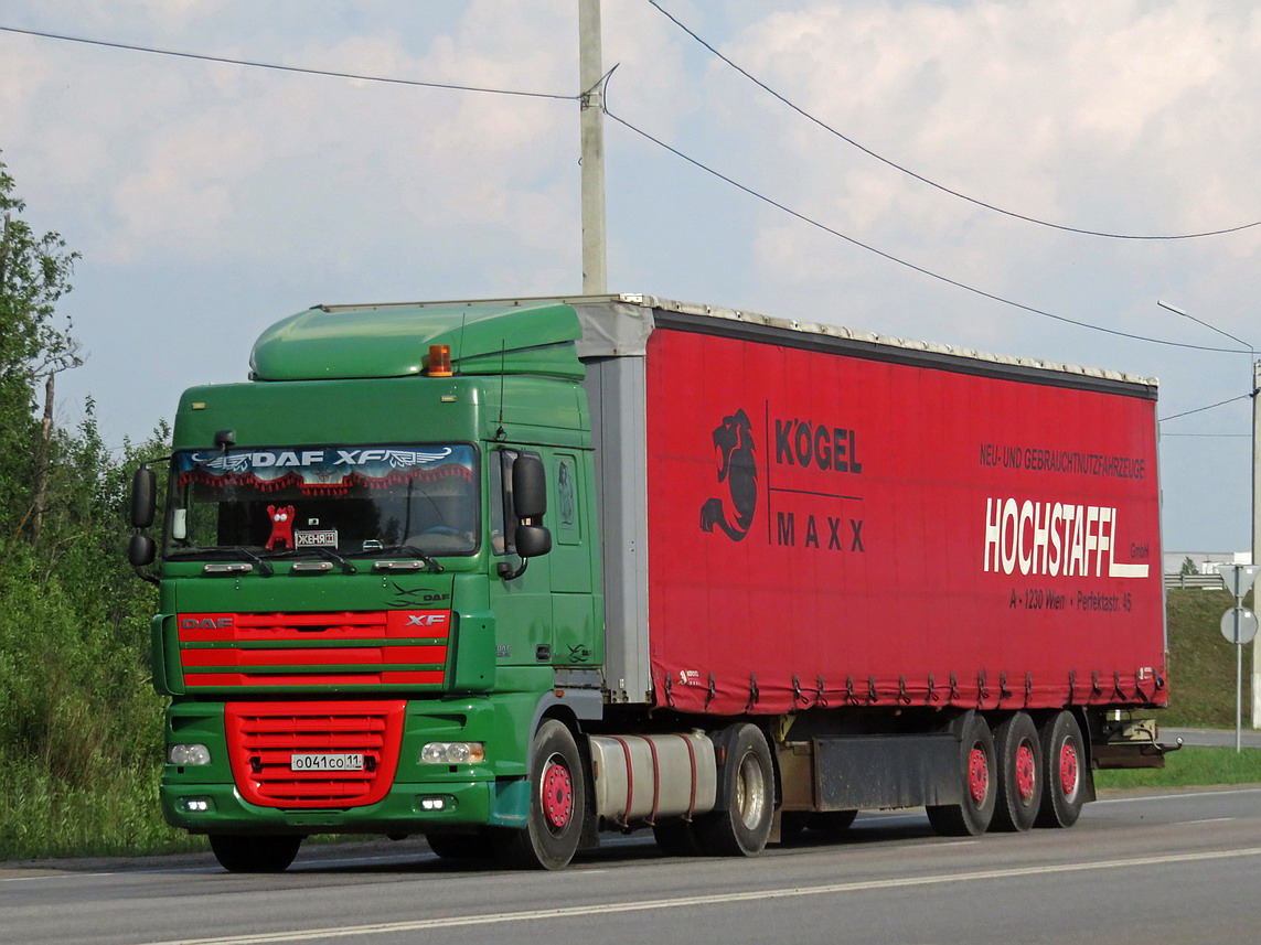 Коми, № О 041 СО 11 — DAF XF105 FT