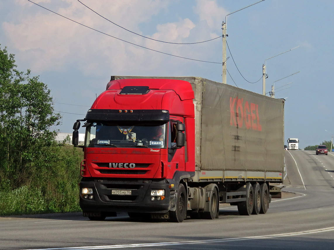 Московская область, № Н 705 МВ 90 — IVECO Stralis ('2007)