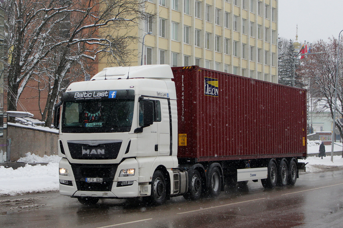 Литва, № LFG 894 — MAN TGX ('2012) 26.480