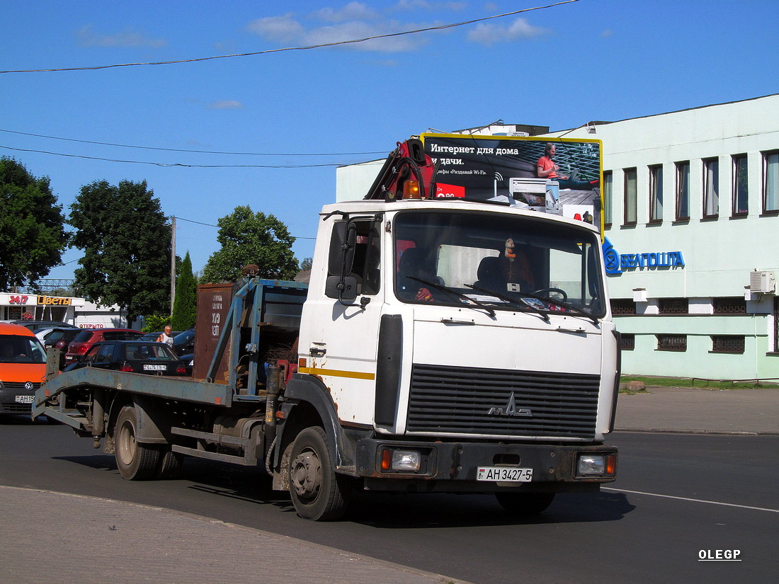 Минская область, № АН 3427-5 — МАЗ-4370 (общая модель)